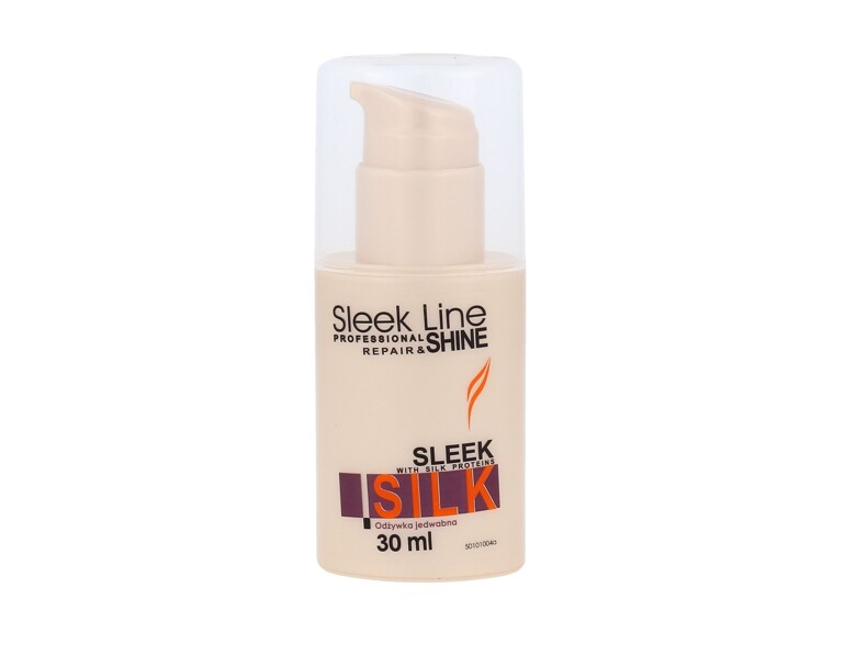  Après-shampooing Stapiz Sleek Line Silk 30 ml flacon endommagé