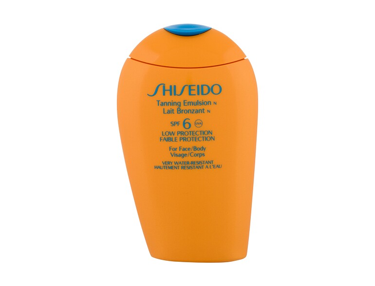 Soin solaire corps Shiseido Anti-Aging Suncare Tanning Emulsion N SPF6 150 ml