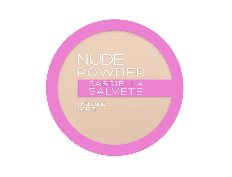 Puder Gabriella Salvete Nude Powder SPF15 8 g 01 Pure Nude